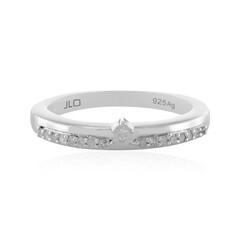 Anello in argento con Diamante I2 (I)