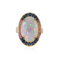Anello in oro con Opale di Welo AAA (D'vyere)