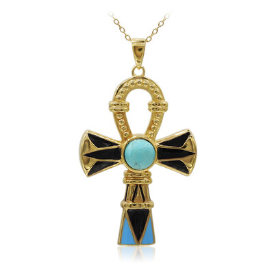 Collana in argento con Turchese