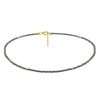 Collana in argento con Marcassite