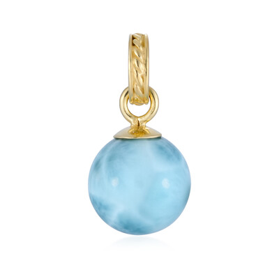 Ciondolo in argento con Larimar