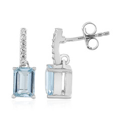 Orecchini in argento con Acquamarina