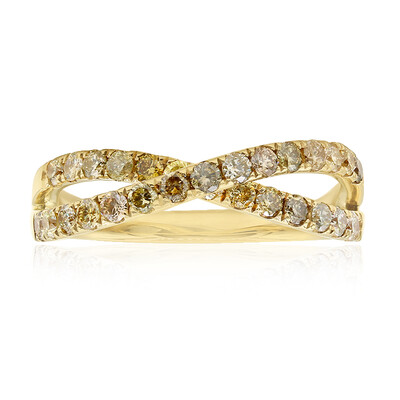 Anello in oro con Diamante Fancy SI2 (CIRARI)