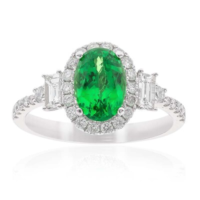 Anello in oro con Tsavorite AAA (CIRARI)