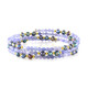 Bracciale in acciaio con Tanzanite (Riya)