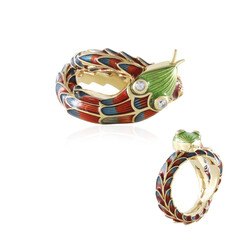 Anello in argento con Zircone (Adela Silber)