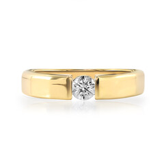 Anello in oro con Diamante IF (D)