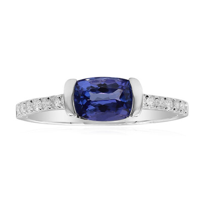 Anello in oro con Tanzanite AAA (CIRARI)