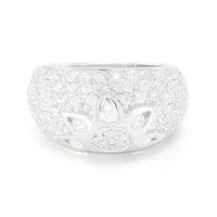 Anello in argento con Zircone