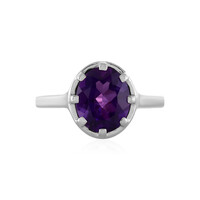 Anello in argento con Ametista Siberiana