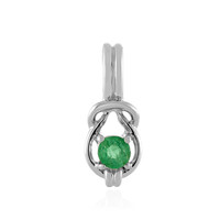 Ciondolo in argento con Smeraldo Etiope
