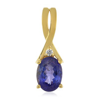 Ciondolo in argento con Tanzanite