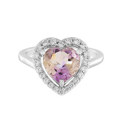 Anello in argento con Ametrina Anahi