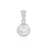 Ciondolo in argento con Quarzo Bianco