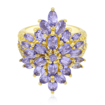 Anello in argento con Tanzanite