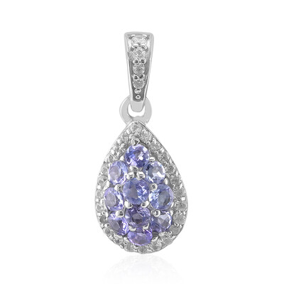 Ciondolo in argento con Tanzanite