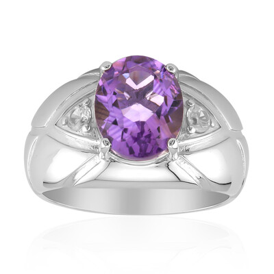 Anello in argento con Ametista