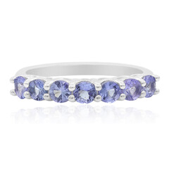 Anello in argento con Tanzanite