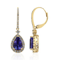 Orecchini in oro con Tanzanite AAA (CIRARI)