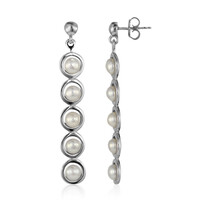 Orecchini in argento con Perla di Acqua Dolce
