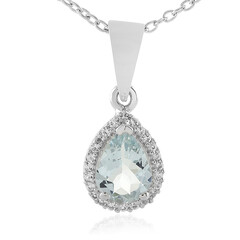 Collana in argento con Acquamarina