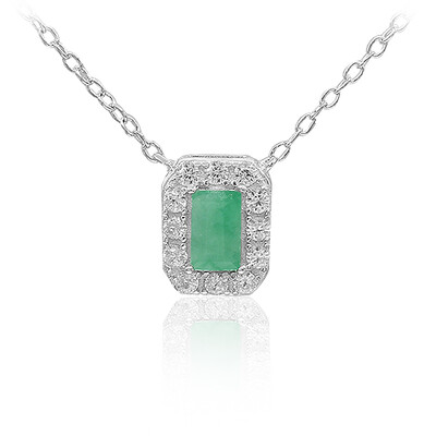 Collana in argento con Smeraldo
