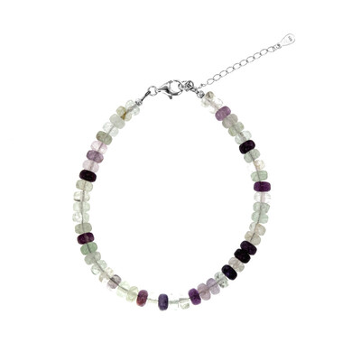 Bracciale in argento con Fluorite