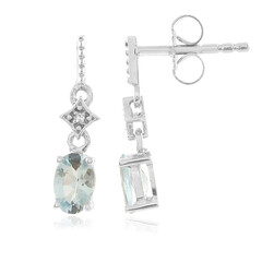 Orecchini in argento con Acquamarina
