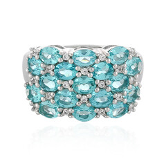 Anello in argento con Apatite