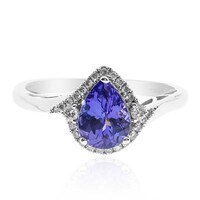 Anello in oro con Tanzanite AAA (CIRARI)