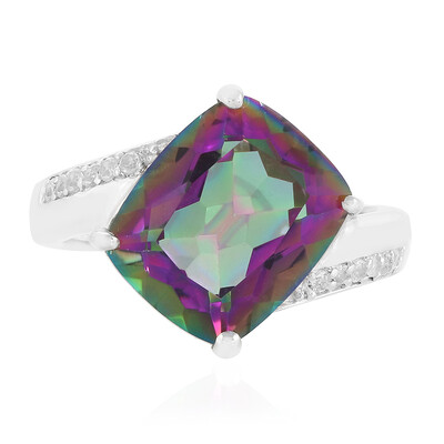 Anello in argento con Quarzo Mistico