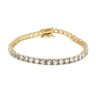 Bracciale in argento con Topazio Bianco