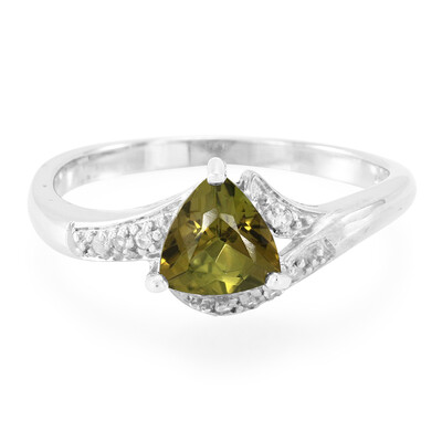 Anello in argento con Tormalina Cuprian