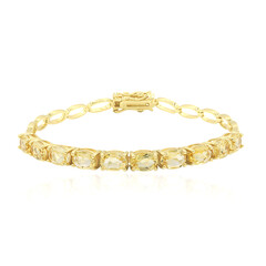 Bracciale in argento con Citrino