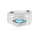 Anello in argento con Zircone Ratanakiri (de Melo)