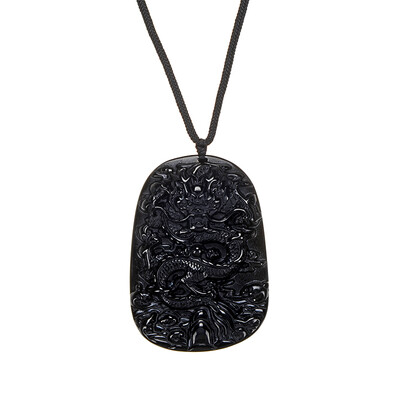 Collana con Ossidiana