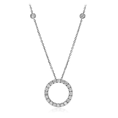 Collana in oro con Diamante SI2 (H) (CIRARI)