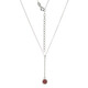 Collana in argento con Granato Mozambico