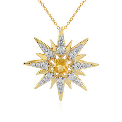 Collana in argento con Citrino