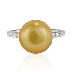 Anello in argento con Perla di Acqua Dolce (TPC)