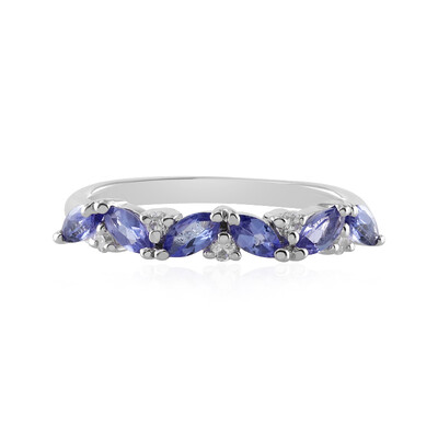 Anello in argento con Tanzanite
