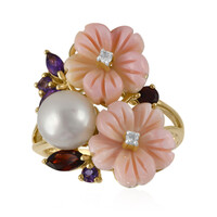 Anello in argento con Madreperla