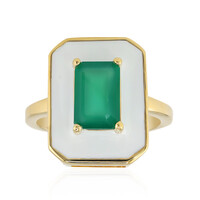 Anello in argento con Agata