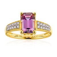 Anello in oro con Diasporo Rosa (AMAYANI)