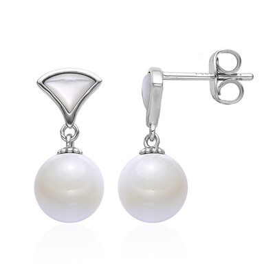 Orecchini in argento con Madreperla