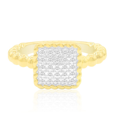 Anello in oro con Diamante SI1 (G) (Annette)