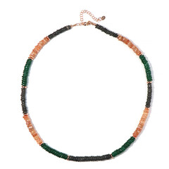 Collana in argento con Ematite Rosa