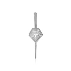 Ciondolo in argento con Quarzo Bianco