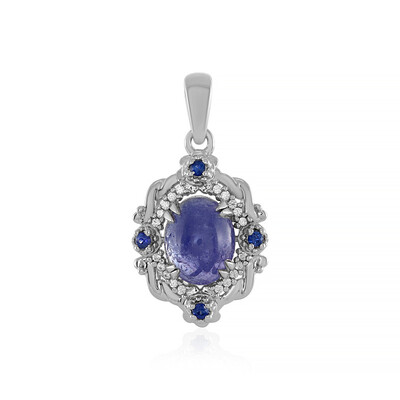 Ciondolo in argento con Tanzanite