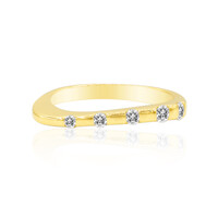 Anello in oro con Diamante IF (D)
